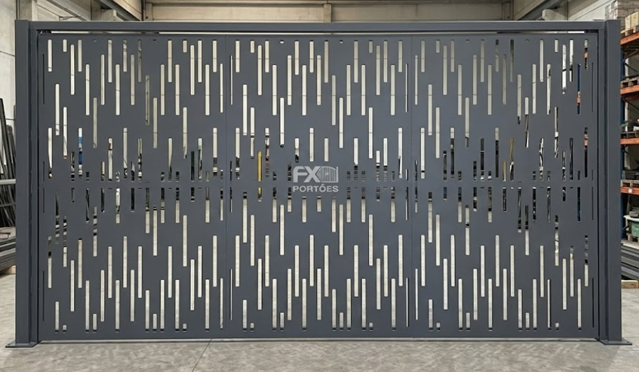 Praticidade, Seguranca e Modernidade. Vem pra FX Portões Automáticos.