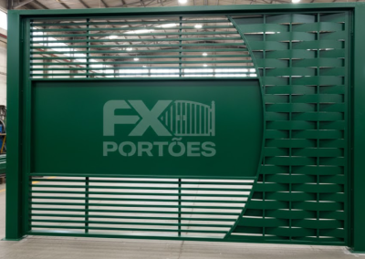 FX74 – Portão Basculante Automático