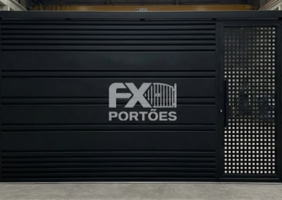 FX156 – Portão Basculante Automático