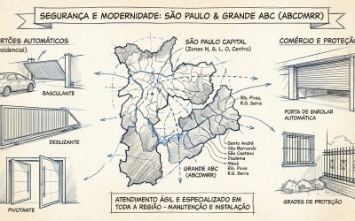 Segurança e Modernidade: O Guia Completo de Portões e Grades para São Paulo e Grande ABC