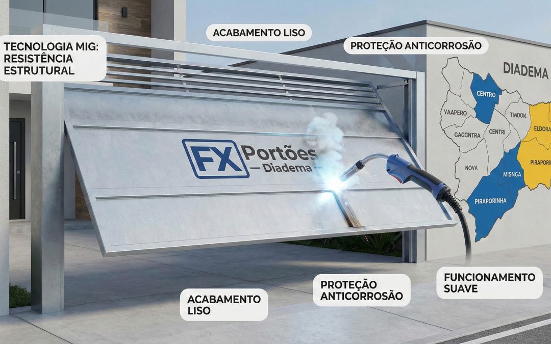 Solda MIG: O Padrão de Excelência para seus Portões Automáticos em Diadema