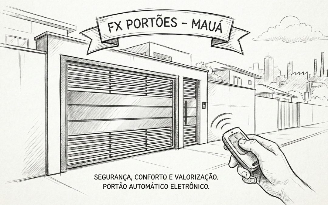 Segurança e Conforto: Descubra as vantagens de um portão automático eletrônico em Mauá